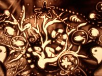 サンドアートパフォーマンス＊江ノ島水族館クリスマス＊海からの贈り物